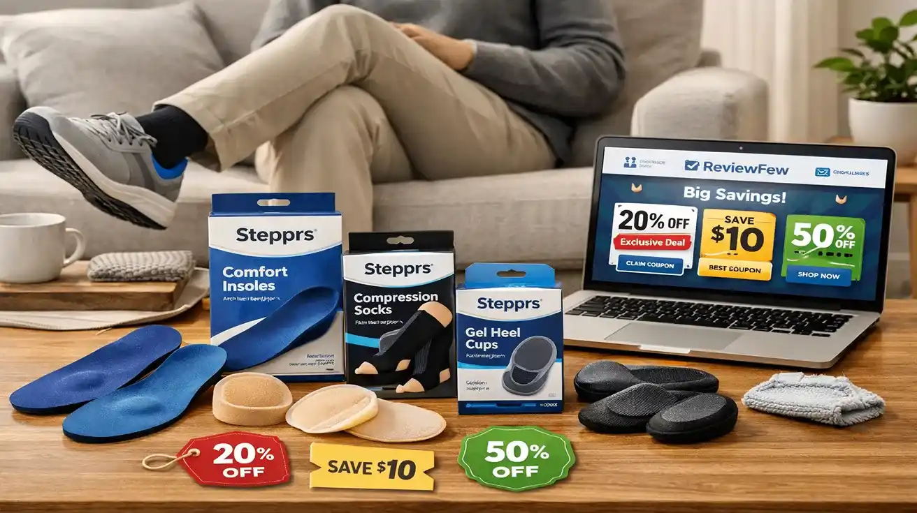 Discover StePprs Footcare: How to Save on Foot Comfort Essentials